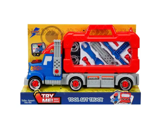 Set de joaca, camion cu trusa de scule, Zapp Toys