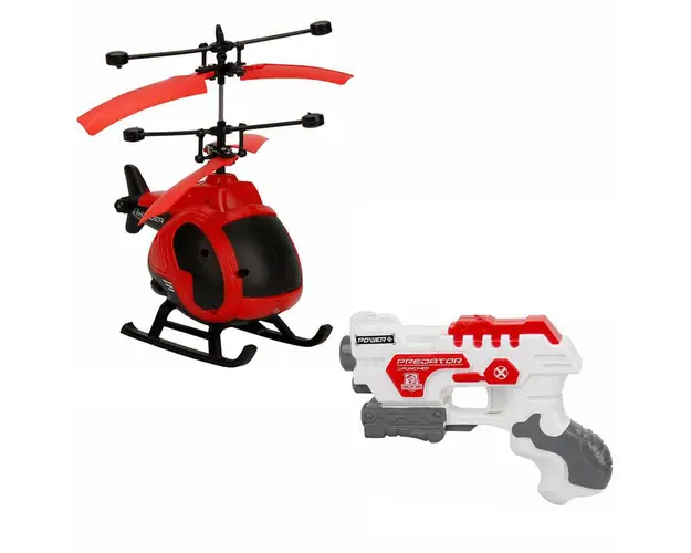 Elicopter cu telecomanda, Suncon, Thunder, Rosu