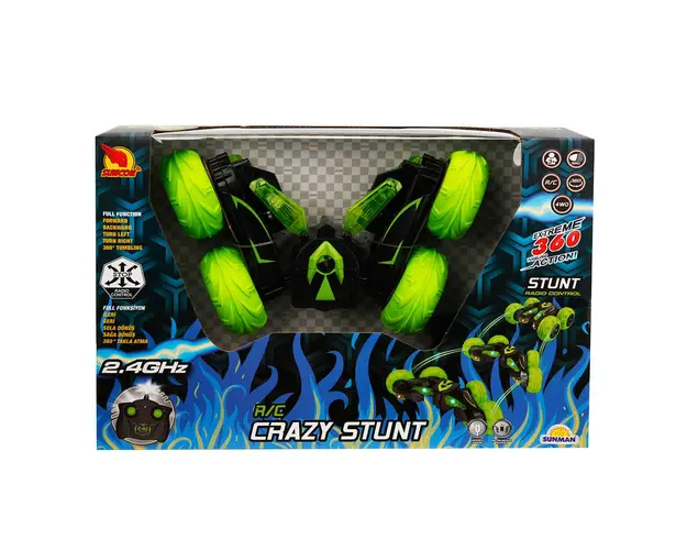 Masina cu telecomanda, Suncon, Crazy Stunt, 25 cm