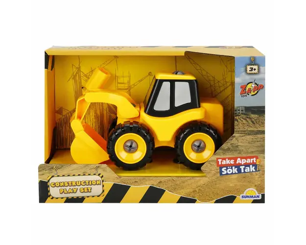 Vehicul de constructie cu surubelnita, Zapp Toys, Excavator