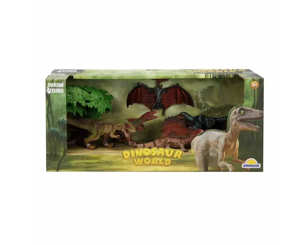 Set figurine, Crazoo, Dinozauri, Dimetrodon