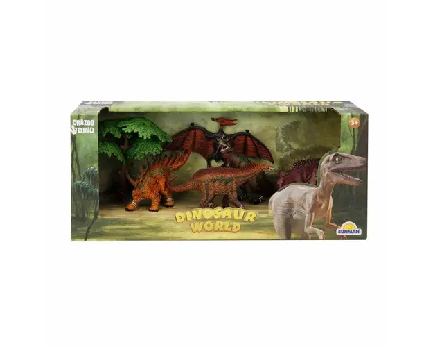 Set figurine, Crazoo, Dinozauri, Huayangosaurus