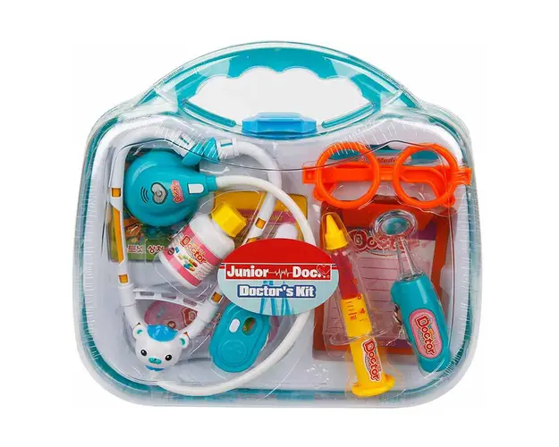 Set gentuta doctor, Junior Doc, Bleu