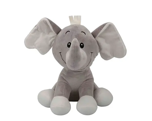 Jucarie de plus, Puffy Friends, Elefant, 35 cm