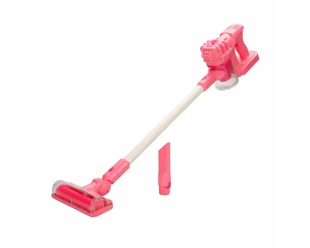 Aspirator vertical cu lumini si sunete, Hommy, Roz