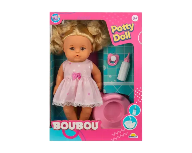 Papusa Bebelus Boubou, Cu par blond, 30 cm