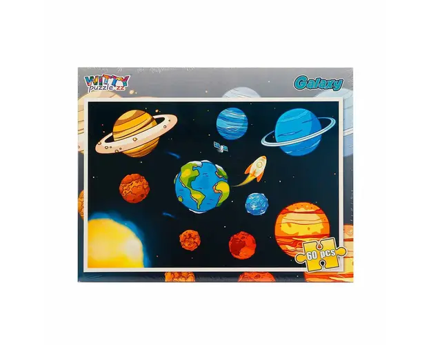 Puzzle Witty Puzzlezz, Galaxia, 60 piese