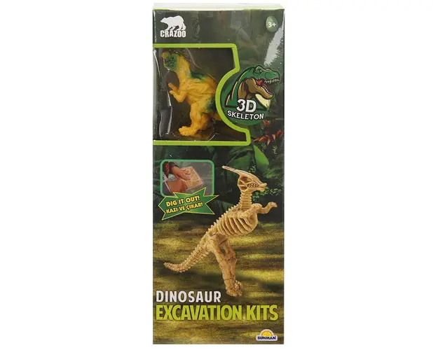 Kit arheologic, 3D Skeleton, Sapa si descopera un dinozaur