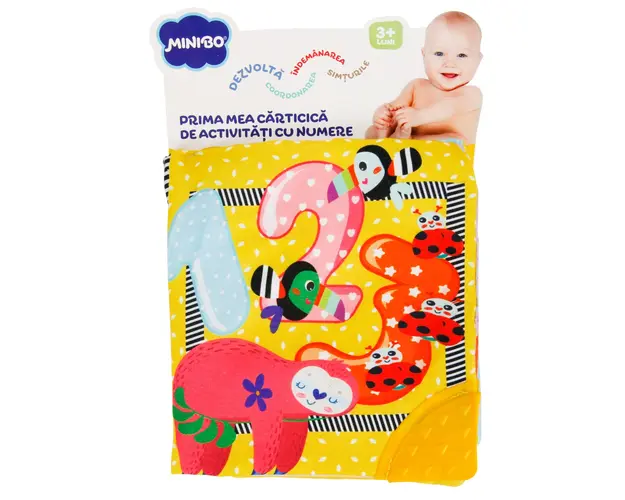 Prima mea carticica cu activitati, Minibo, Numere