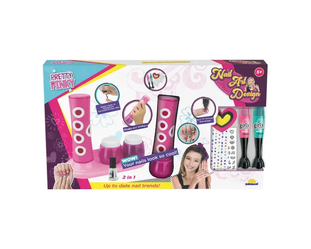 Set de manichiura 2 in 1, Pretty Pinky