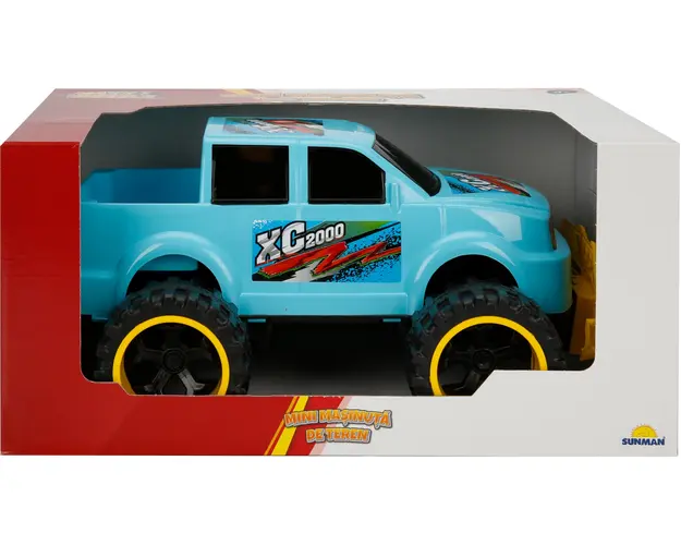 Mini masinuta de teren, Maxx Wheels, Albastru