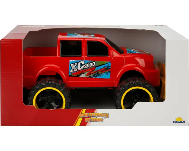 Mini masinuta de teren, Maxx Wheels, Rosu