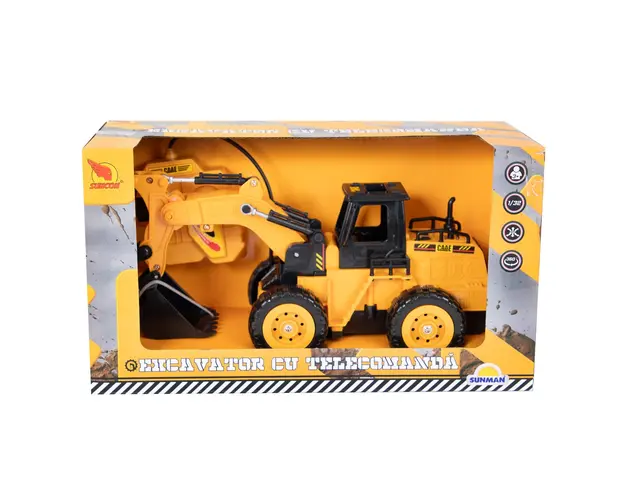 Excavator cu telecomanda, Maxx Wheels, 1:32