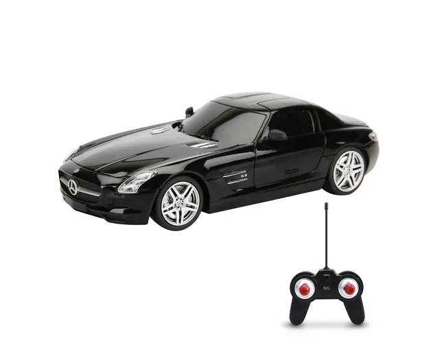 Masina cu telecomanda, Suncon, Mercedes Benz SLS AMG, 1:24, Negru