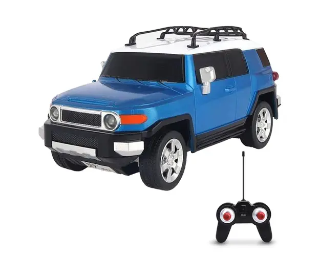 Masina cu telecomanda, Suncon, Toyota FJ Cruiser 2007, 1:24, Albastru