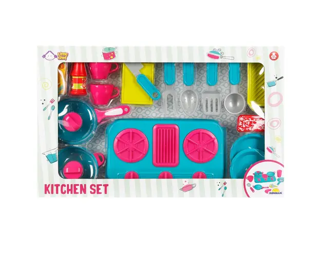 Set de bucatarie cu aragaz, Little Chef