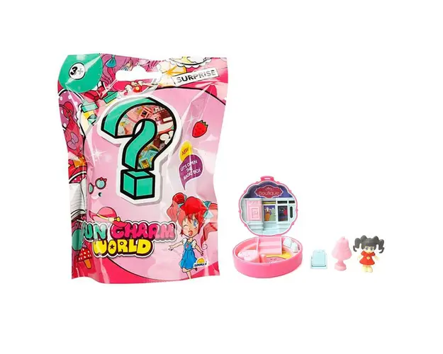 Figurina surpriza cu mini casuta, Fun Charm World