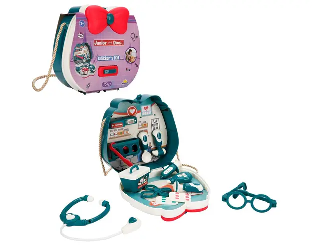 Set de doctor in gentuta, Junior Doc, 15 piese