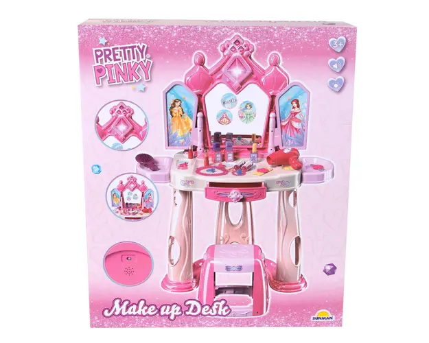 Masuta de infrumusetare cu lumini si sunete, Pretty Pinky