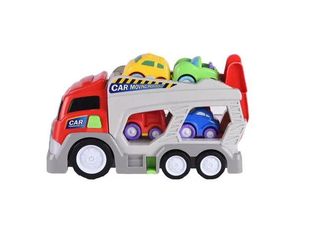 Jucarie bebelusi, Minibo, Camion cu remorca