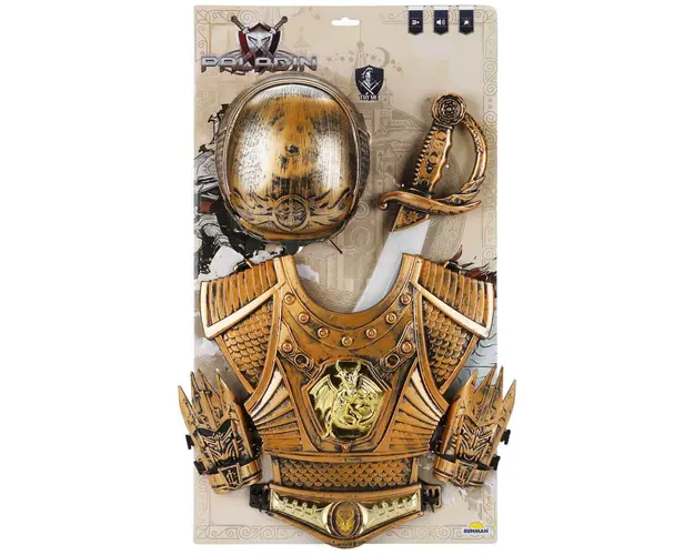 Set pentru cavaleri cu lumini si sunete, Paladin, Armura 