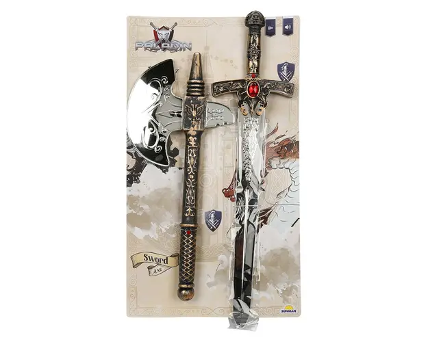 Set sabie si topor cu sunete, Paladin, Voice Knight