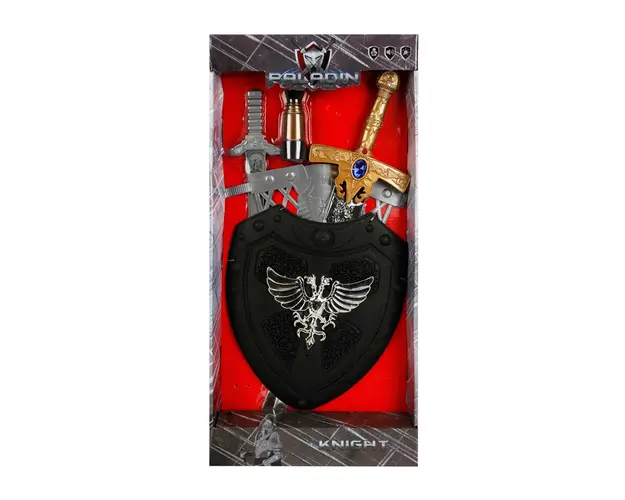 Set pentru cavaler, Paladin, Scut protectie si sabie