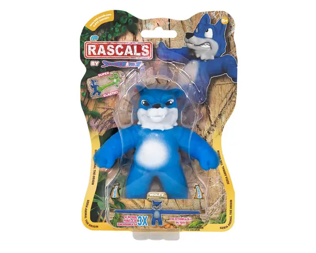 Figurina, Rascals, Animalut care se intinde, Wolfy