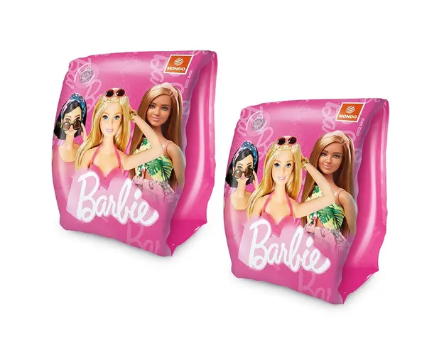 Set aripioare inot, Mondo, Barbie, 15 x 23 cm