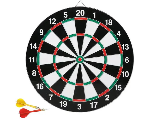 Set joc Darts cu 6 sageti, Rising Sports, 41 cm