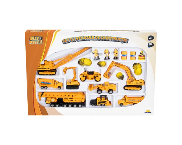 Set cu vehicule utilitare, Maxx Wheels