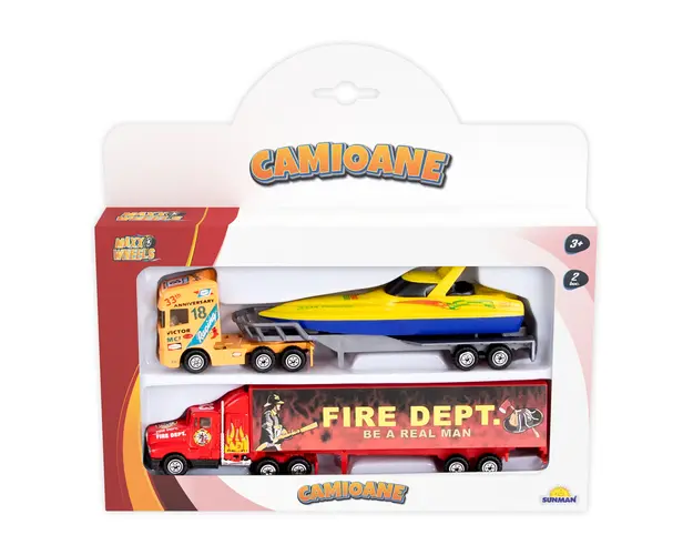 Set 2 camioane, Maxx Wheels