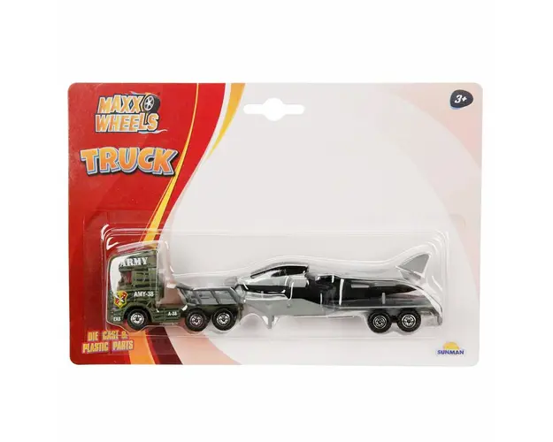 Set transportator cu aeroplan, Maxx Wheels
