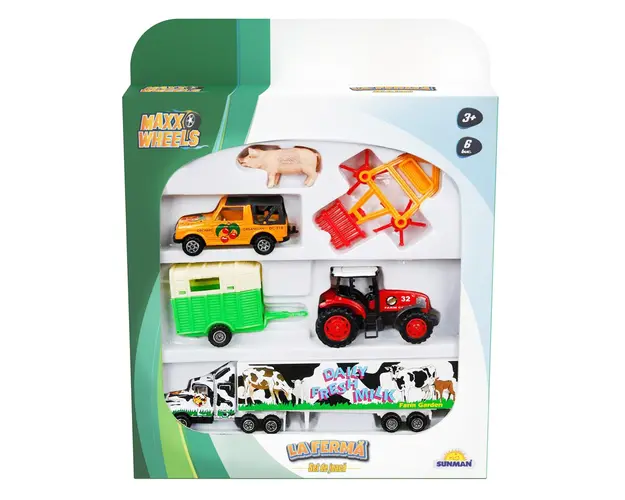 Set de joaca la ferma, Maxx Wheels, Porc