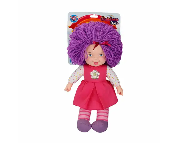 Papusa Rainbow Dolls, Dollz n More, cu par mov, 45 cm