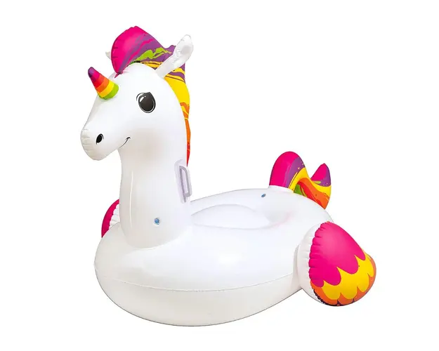 Unicorn gonflabil ride on, Bestway, 155 x 119 cm