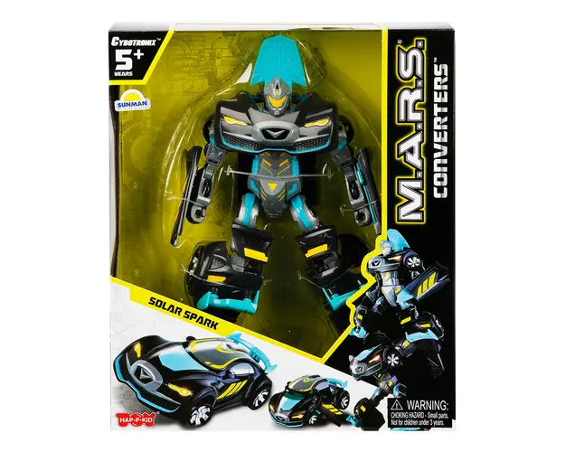 Robot transformabil, Happy Kid, M.A.R.S. 22 cm, Solar Spark
