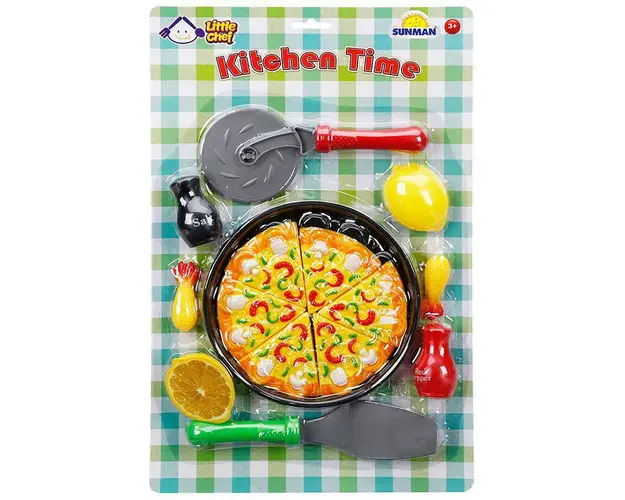 Set Pizza cu accesorii, Little Chef