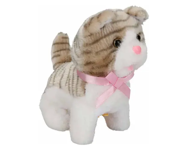 Jucarie de plus interactiva, pisicuta Kitty, Puffy Friends