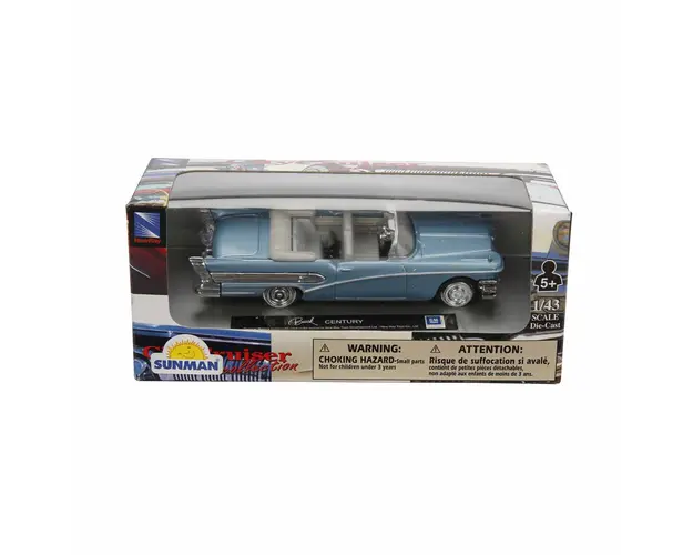 Masina metalica, New Ray, Buick Century, 1:43, Blue