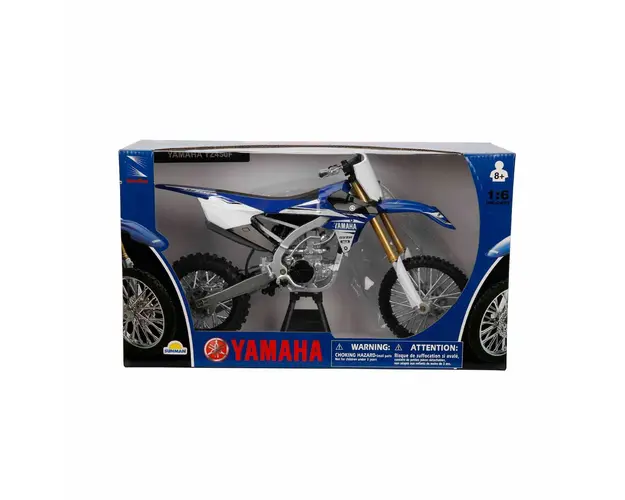 Motocicleta metalica, New Ray, Yamaha YZ450F Cross 2022, 1:6
