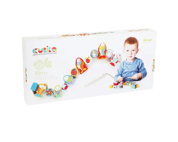 Joc din lemn, Cubika, Sortarea animalelor marine, 13 piese