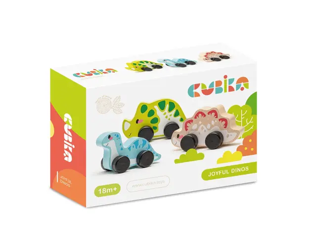 Joc din lemn, Cubika, Masina dinozaur