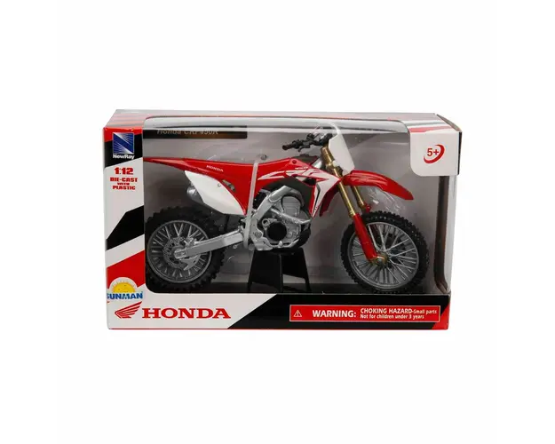 Motocicleta metalica, New Ray, Honda CRF450R 2017, 1:12