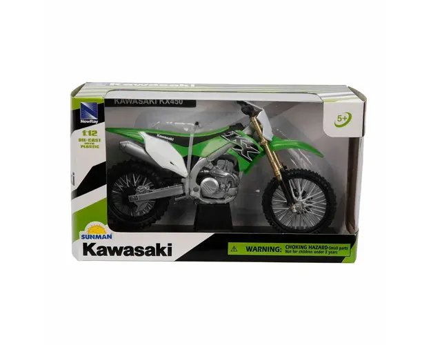 Motocicleta metalica, New Ray, Kawasaki KX450F 2019, 1:12