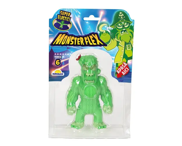 Figurina Monster Flex, Monstrulet care se intinde, S6, Evil Plant