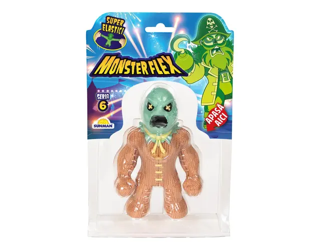 Figurina Monster Flex, Monstrulet care se intinde, S6, Rag Nightmare