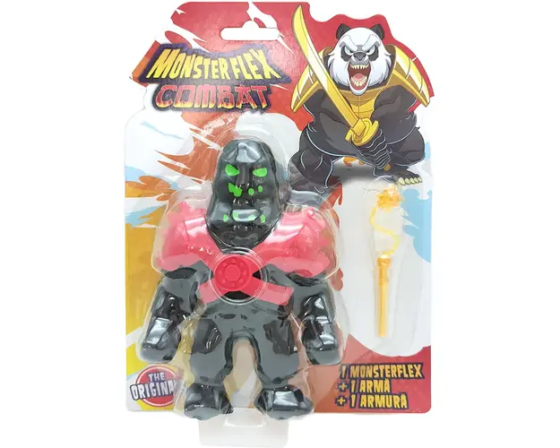 Figurina Monster Flex Combat, Monstrulet care se intinde, Blob Monster