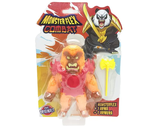 Figurina Monster Flex Combat, Monstrulet care se intinde, Fire Beast