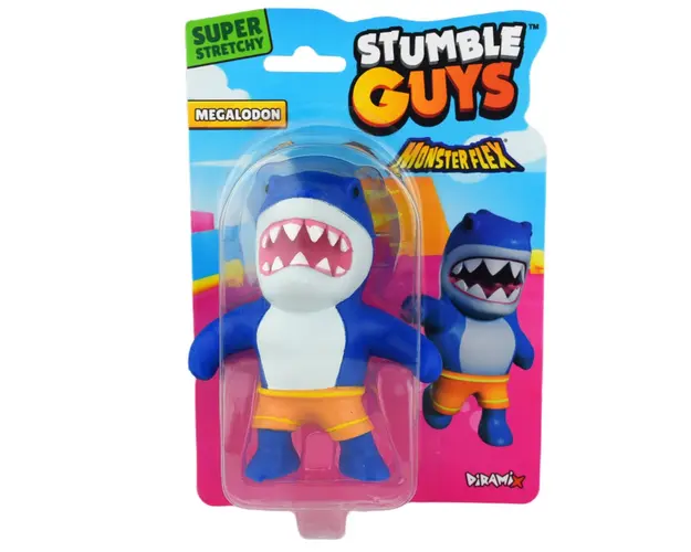 Figurina flexibila, Monster Flex, Stumble Guys, Megalodon